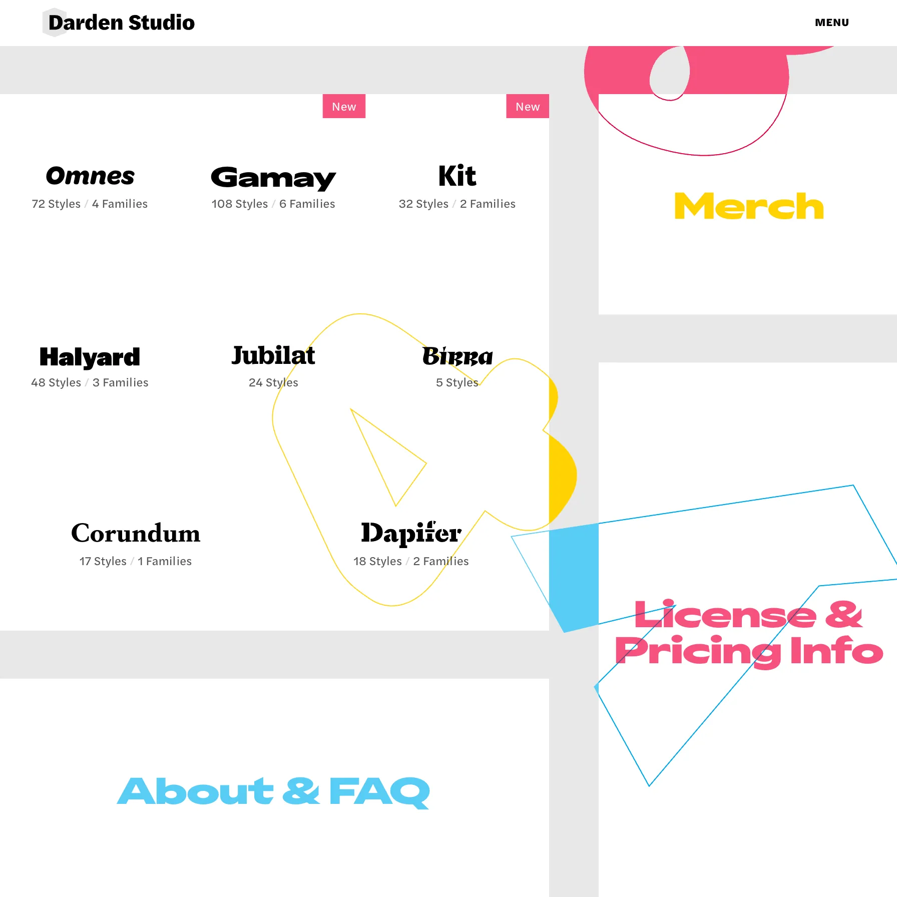 Darden Studio - Font Foundry - Type Design - Font Licensing